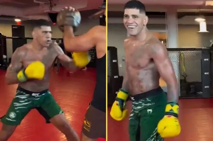 Alex Poatan está em reta final de preparação para revanche contra Magomed Ankalaev, no próximo dia 4 de outubro (Foto: Reprodução)