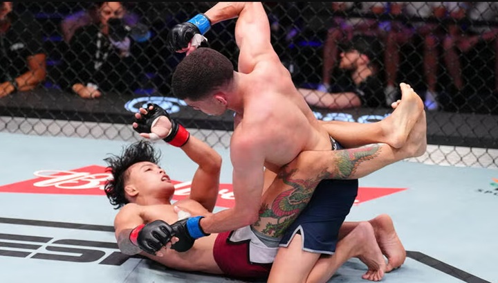 Eduardo Chapolin derrotou adversário no Contender Series, mas não conseguiu garantir vaga no UFC (Foto: Chris Unger/Zuffa LLC)