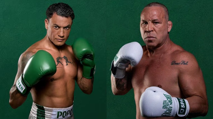 Acelino Popó Freitas e Wanderlei Silva farão duelo de Boxe no main event do Spaten Fight Night 2, em 27 de setembro (Foto: Reprodução)