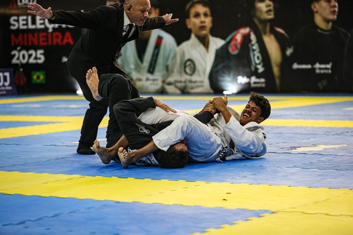 Etapa do Campeonato Mineiro de Jiu-Jitsu em Belo Horizonte reuniu grandes atletas e lutas (Foto: Gislaine Oliveira / @eunafotosports)