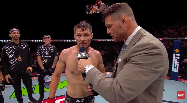 Atleta do UFC, Bryce Mitchell fez duras críticas a Donald Trump e citou o presidente dos EUA como "Anticristo" (Foto: Reprodução/UFC)