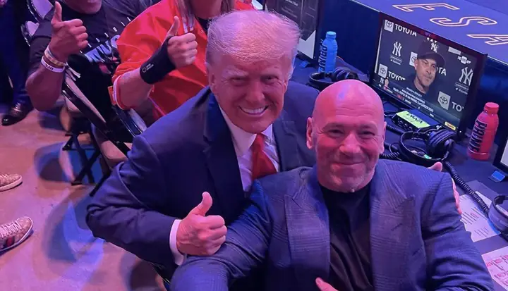 Presidente dos Estados Unidos, Donald Trump trouxe mais detalhes sobre o histórico evento que o UFC vai realizar na Casa Branca em junho de 2026 (Foto: Reprodução)