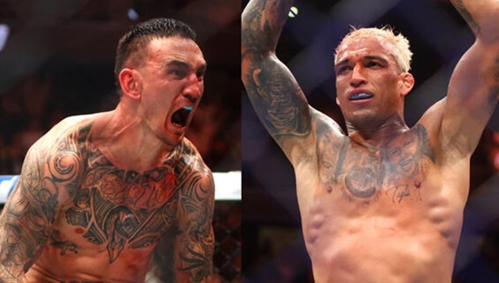 Charles do Bronx vai enfrentar Max Holloway na luta principal do UFC 326, evento marcado para o dia 7 de março (Foto: Reprodução)