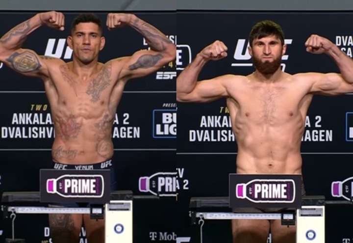 Revanche entre Alex Poatan e Magomed Ankalaev acontece neste sábado (4), na luta principal do UFC 320 (Foto: Reprodução/UFC)