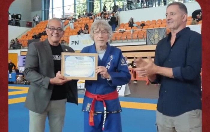 Homenageado na Eurocup 2024, Reyson Gracie retorna este ano (Foto: Reprodução)