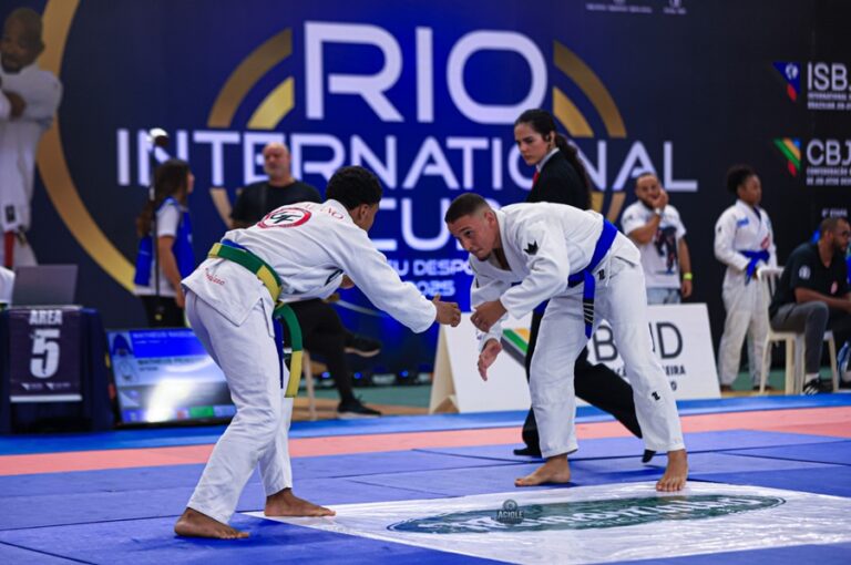 Lutas de alto nível e definição do ranking marcaram o Rio International Cup 2025 (Foto: Aciole Produções / CBJJD)