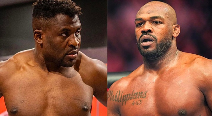 Presente no imaginário dos fãs de MMA há anos, duelo entre Jon Jones e Francis Ngannou no UFC nunca aconteceu (Foto: Reprodução)