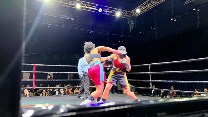 Nadja se tornou a nova campeã peso-médio do CNB (Foto: Ariel Marques)