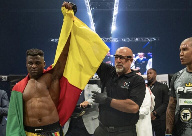 Ngannou ainda tem mais uma luta no contrato com a PFL MMA (Foto: PFL)