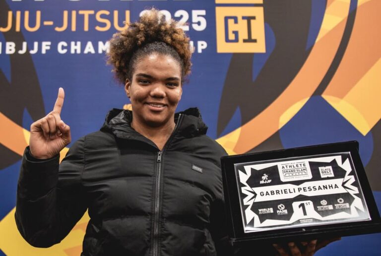 Gabi Pessanha teve uma temporada de 2025 com grandes conquistas e já mira em 2026 (Foto: IBJJF)