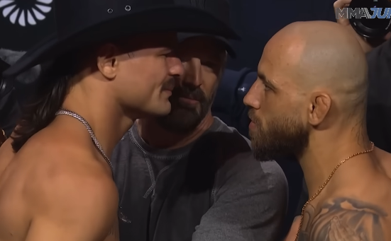 Diego Lopes enfrentou Jean Silva em setembro do ano passado e nocauteou o rival no segundo round (Foto: Reprodução)