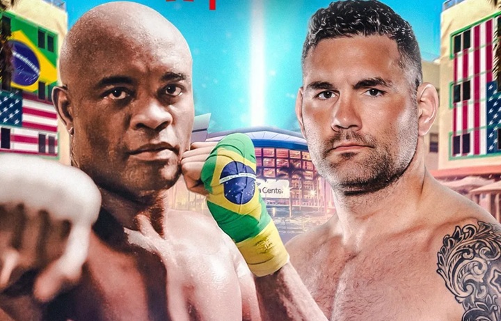 Anderson Silva desafiou Chris Weidman para duelo no Boxe e o americano se mostrou disposto a enfrentá-lo (Foto: Reprodução)
