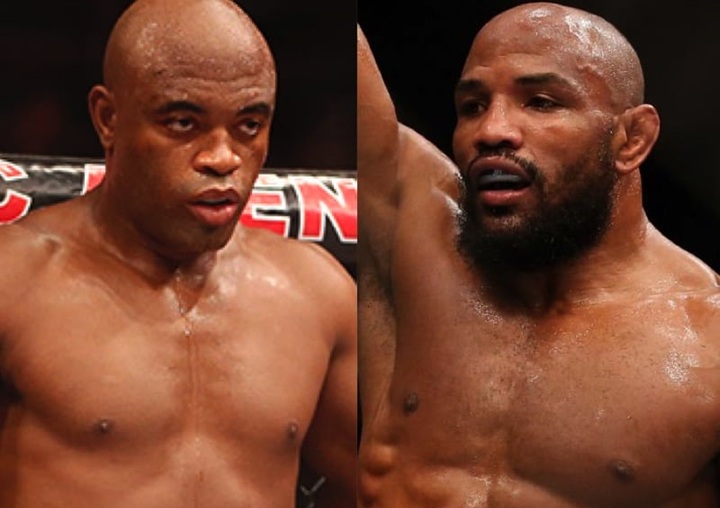 Após vitória de Anderson Silva sobre Woodley, Yoel Romero se mostrou interessado em enfrentar o brasileiro no Boxe (Foto: Reprodução)