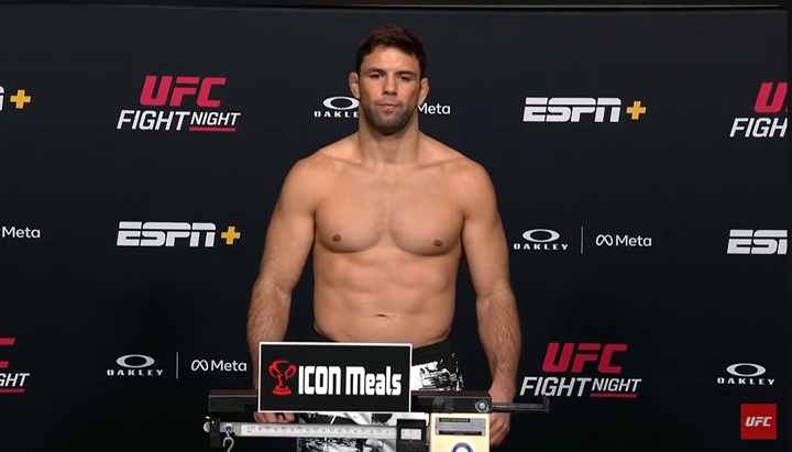 Marcus Buchecha será um dos brasileiros em ação no card do UFC Vegas 112, que acontece neste sábado (13) (Foto: Reprodução/UFC)
