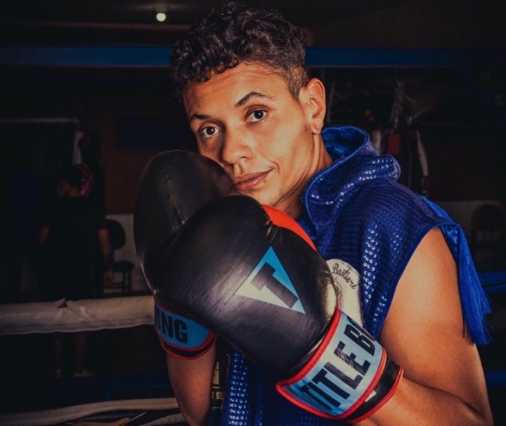 Dan Bastiere vai enfrentar Nadja Jesus em disputa de cinturão peso-médio no card do Outboxing Fight Night 2 (Foto: Reprodução/Instagram)