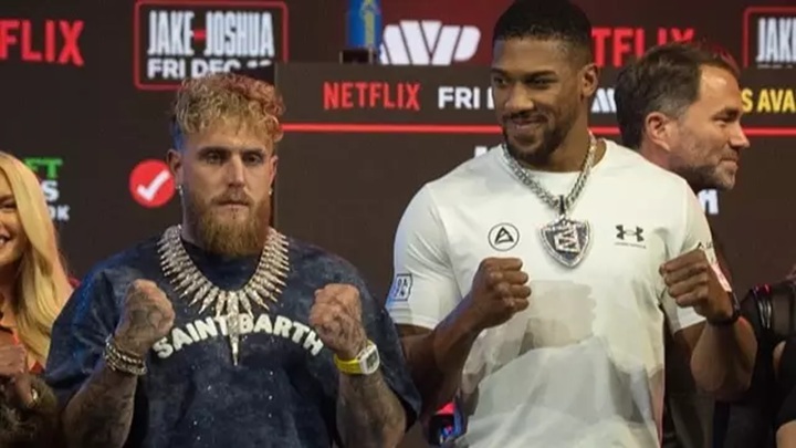 Em seu maior desafio no Boxe até o momento, Jake Paul vai enfrentar o ex-campeão mundial Anthony Joshua nesta sexta-feira (19) (Foto: Reprodução)