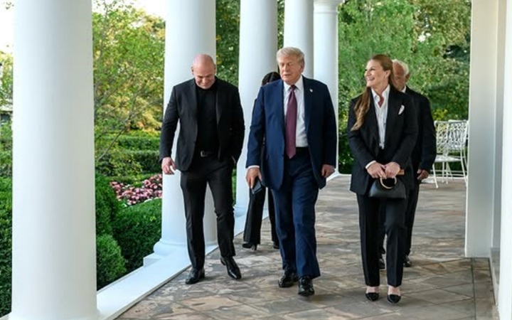 Dana White projeta realizar um evento histórico do UFC na Casa Branca, em junho (Foto: Reprodução/Instagram)