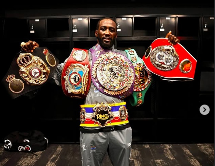 Aos 38 anos, multicampeão mundial Terence Crawford anunciou sua aposentadoria do Boxe (Foto: Reprodução/Instagram)