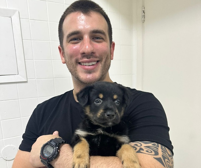 Adestrador Bernardo fez paralelo entre os trabalhos de adestrador e treinador (Foto; Reprodução)