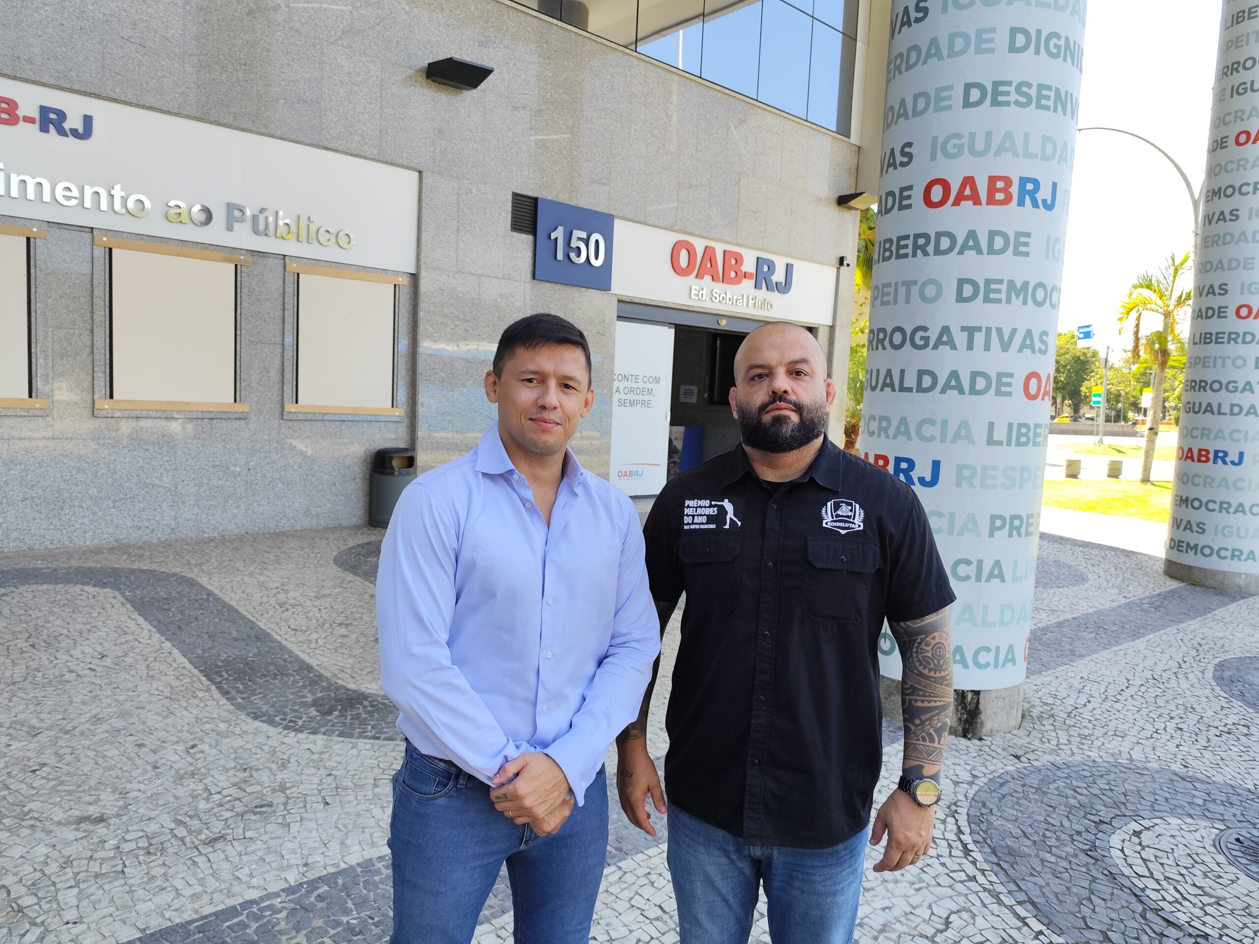 Dudu Dantas e Fabrício Xavier estarão no debate na próxima segunda-feira (2) na OAB (Foto: Marcos Castro)