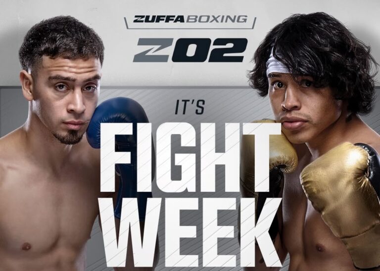 Segunda edição do Zuffa Boxing acontece neste domingo (1), direto da Meta Apex (Foto: Divulgação)