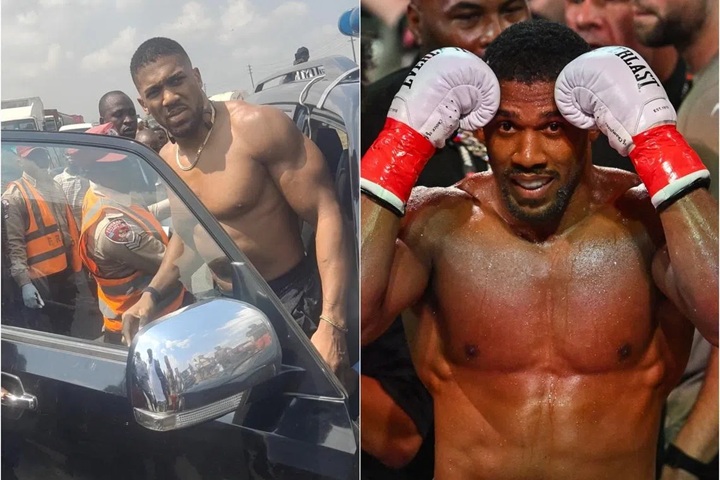 Após acidente que deixou dois mortos, Anthony Joshua recebeu alta hospitalar e seguirá sua recuperação em casa (Foto: Reprodução)