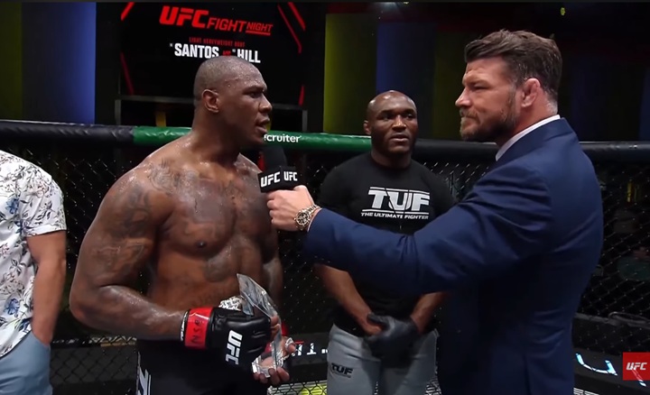 Mohammed Usman, irmão do ex-campeão meio-médio Kamaru Usman, recebeu longa suspensão e ficará fora do UFC até 2028 (Foto: Reprodução/UFC)