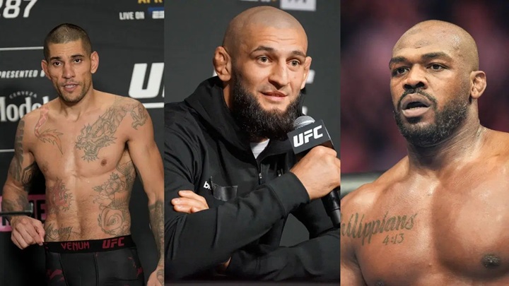 Em meio aos rumores de duelo entre Jon Jones e Alex Poatan, Khamzat Chimaev vem reforçando seu desejo de enfrentar o brasileiro (Foto: Reprodução)