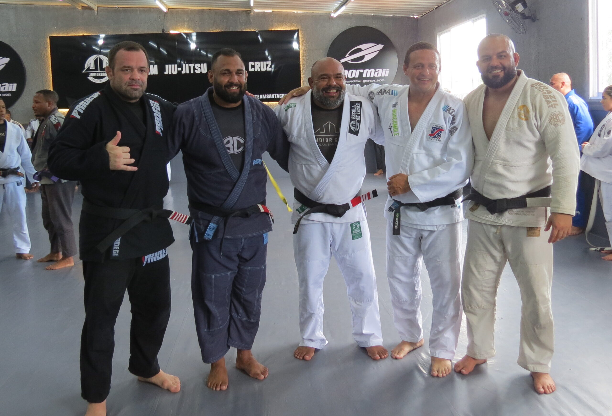 Encontro reuniu Gustavo Ximu e Victor Honório em um seminário de alto nível (Foto: Divulgação)