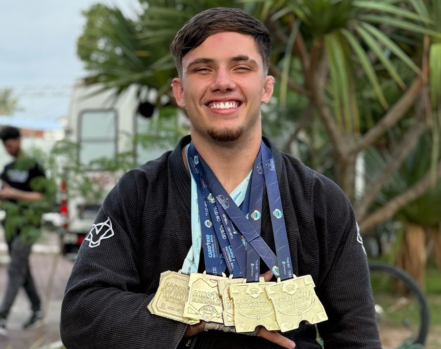 Caio quer seguir brilhando em 2026 e sonha com viagem internacional (Foto: Arquivo pessoal)