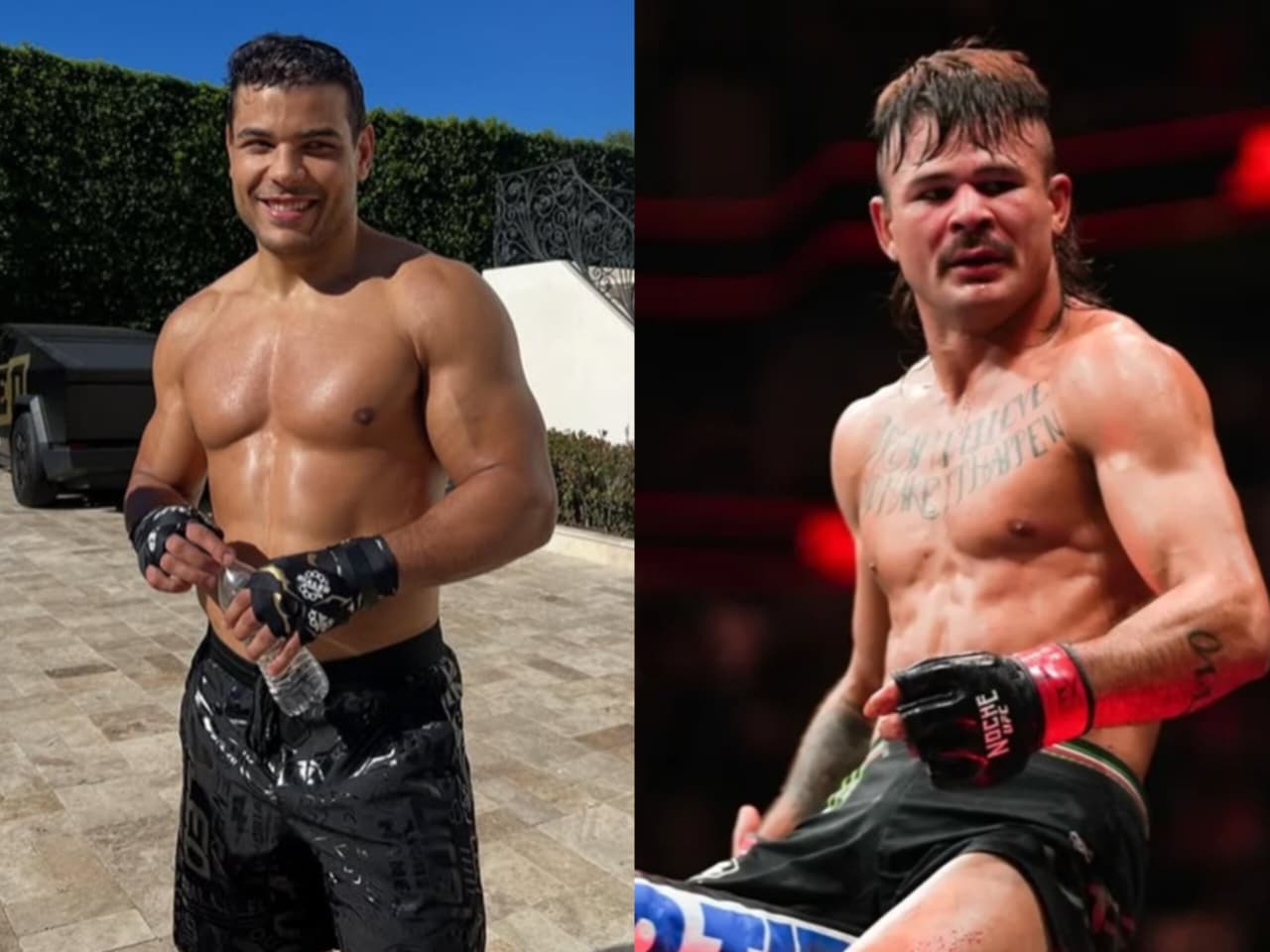 Paulo Borrachinha e Diego Lopes voltaram a trocar provocações por meio das redes sociais (Foto: Reprodução)