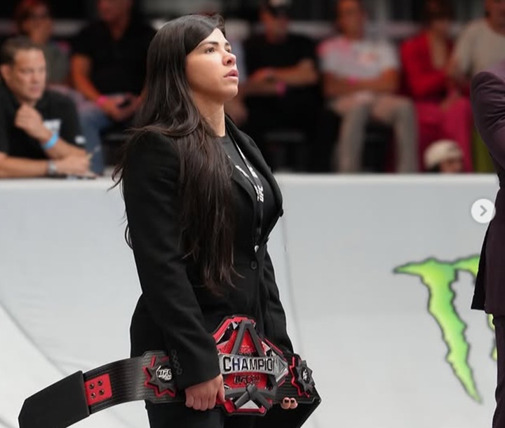 À frente do UFC BJJ, Cláudia Gadelha revela desafios logísticos e planos de internacionalização, incluindo Abu Dhabi (Foto: Natalia Vuill)