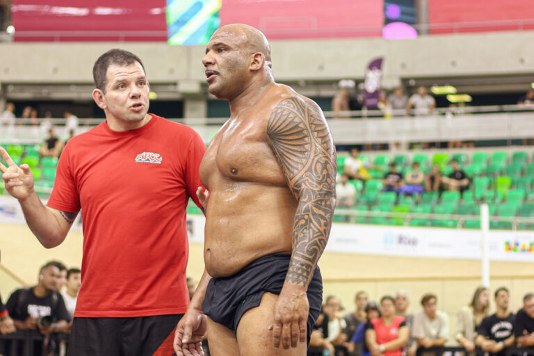 Antônio Assef, o Dr. Porrada, teve grande performance no ADCC Trials, no último fim de semana (Foto: Elevaty Esportes)