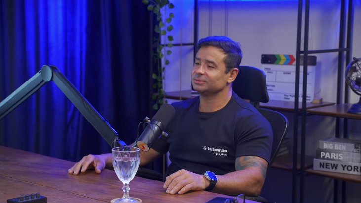 Márcio Tubarão contou como fez para iniciar dentro das artes marciais (Foto: Reprodução)