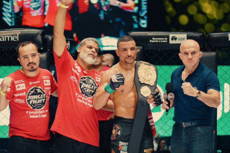 Marcelo Medeiros foi o grande destaque do evento em Brasília (Foto: Jungle Fight)