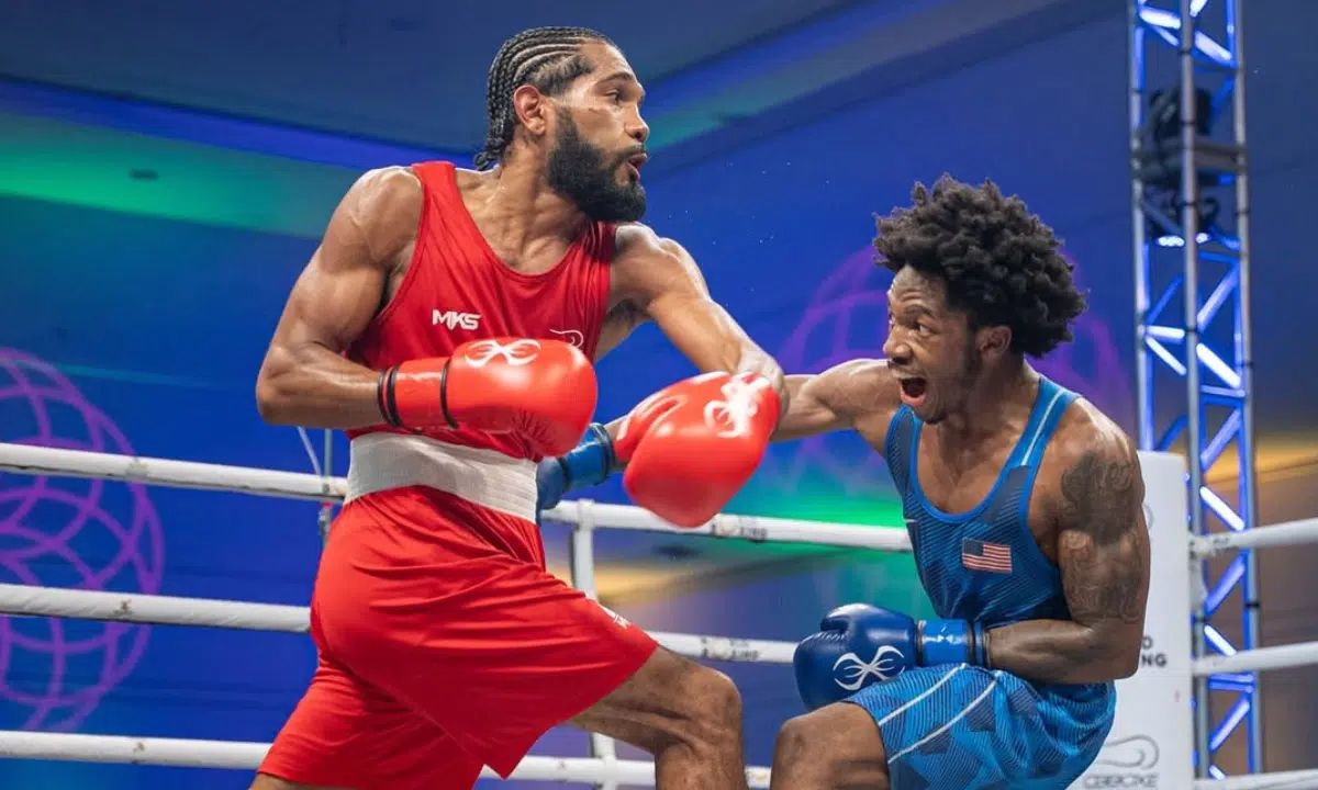 Boxe brasileiro deu show em Foz do Iguaçu (Foto: Divulgaçao)