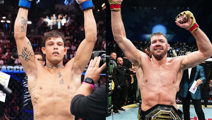 Caio Borralho foi à África do Sul, país de Dricus Du Plessis, para voltar a desafiar o ex-campeão para um duelo no UFC (Foto: Reprodução)