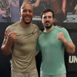Ciryl Gane treina com Artem Vakhitov, ex-rival de Alex Poatan no Kickboxing, visando disputa pelo cinturão interino dos pesados (Foto: Reprodução/Instagram)