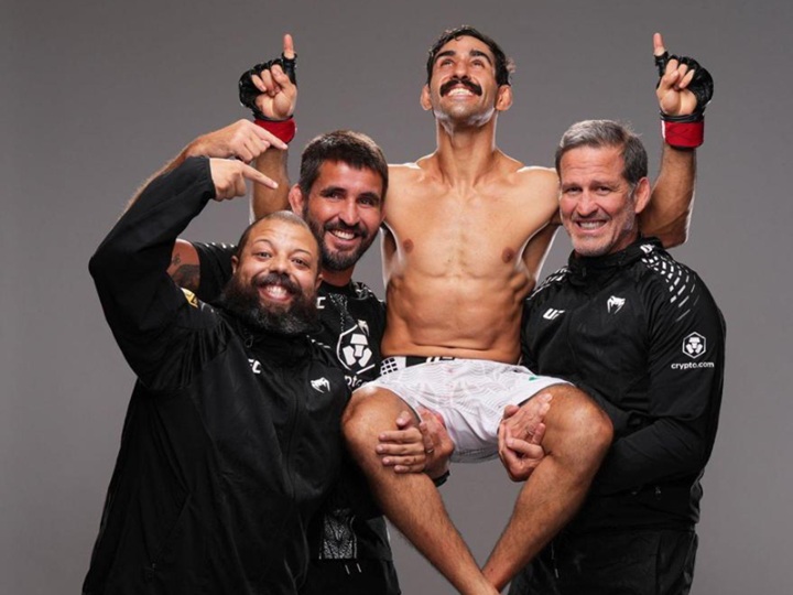José Delano estreou com vitória no UFC ao derrotar o polonês Robert Ruchala no UFC Vegas 115 (Foto: Arquivo Pessoal)
