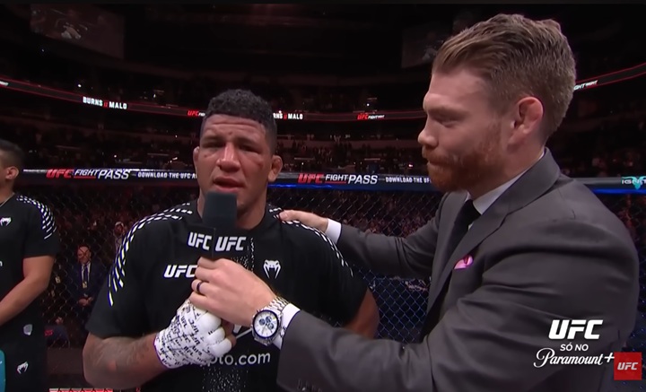 Gilbert Durinho detalha transição para empresário, abertura de academia e volta às competições na arte suave (Foto: Reprodução/UFC)