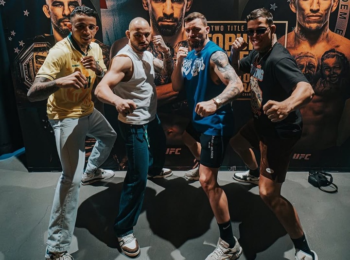 Quarteto principal da Fighting Nerds, ao que tudo indica, não deverá mais contar com Maurício Ruffy entre os integrantes (Foto: Caio Florentino)