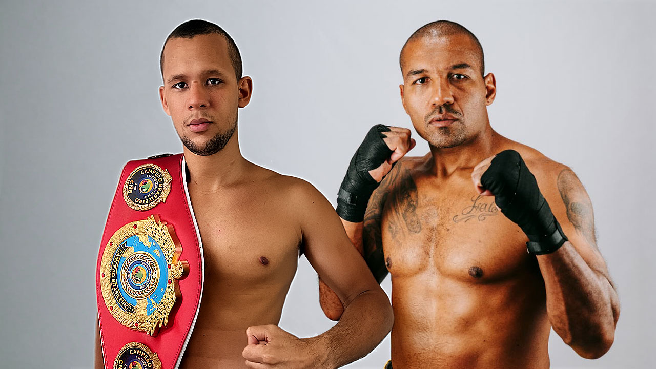 Michel e Nelbe prometem agitar a luta principal do Outboxing Fight Night 3 (Foto: Divulgação)
