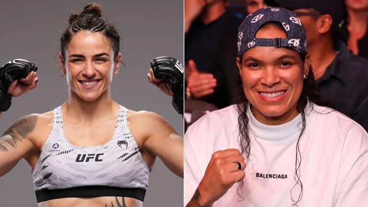 Interação de Amanda Nunes após revés da compatriota levanta especulações entre fãs sobre possível provocação (Foto: Reprodução)
