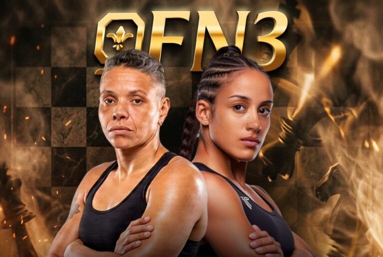 Dan Bastieri e Mirela Vargas se encaram no Outboxing Fight Night 3, neste sábado (16) (Foto: Divulgação)