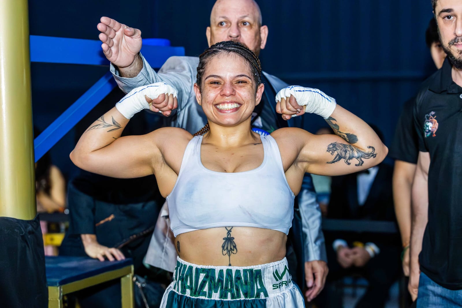 Thais Duarte projeta grande luta na abertura do Outboxing Fight Night 3 (Foto: Arquivo pessoal)