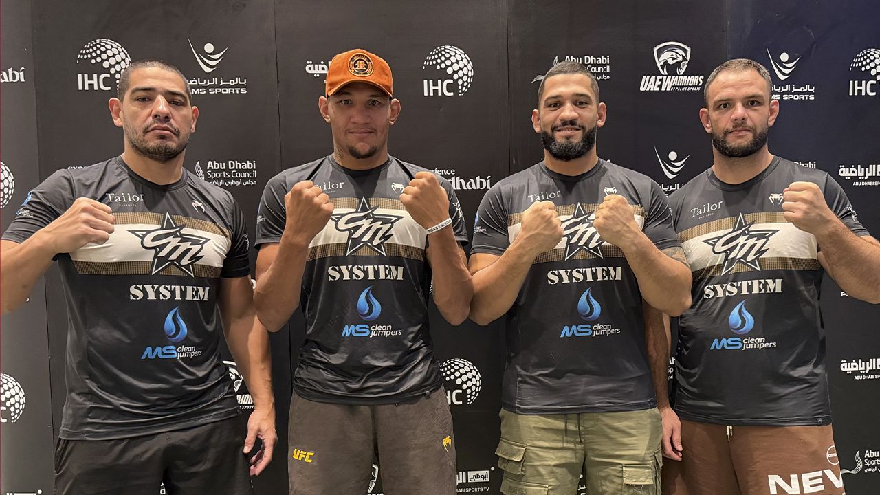 Atletas da CMSYstem estão prontos para brilhar no UAE Warriors 70 (Foto: Divulgação)