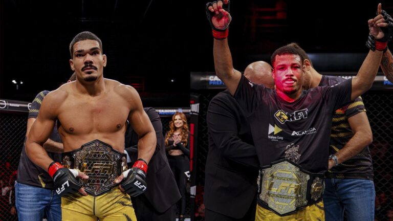 Lucas Fernando e Jefferson Nascimento brilharam no LFA 234 (Foto: Divulgação)
