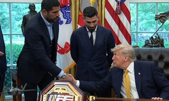 Alex Poatan será uma das principais estrelas do UFC Casa Branca, que está marcado para o dia 14 de junho (Foto: Reprodução)