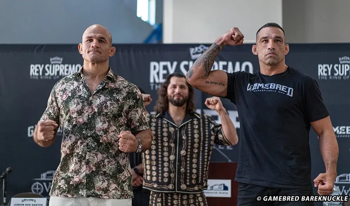 Junior Cigano e Fabrício Werdum vão se enfrentar em duelo de grappling válido pelo evento Kings Championship, em agosto (Foto: Divulgação/Gamebred Bareknuckle)