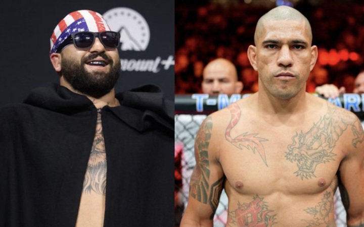 Josh Hokit, que também vai lutar no card do UFC Casa Branca, vem tentando desenvolver uma rivalidade com Alex Poatan (Foto: Reprodução)